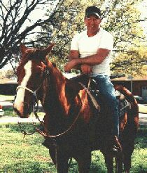 Picture of Keith and his horse