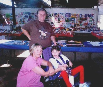 Brooke, aide Leslye and her Aunt Wanda